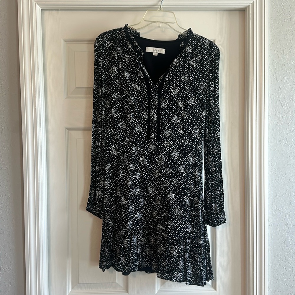 LOFT long sleeve dress